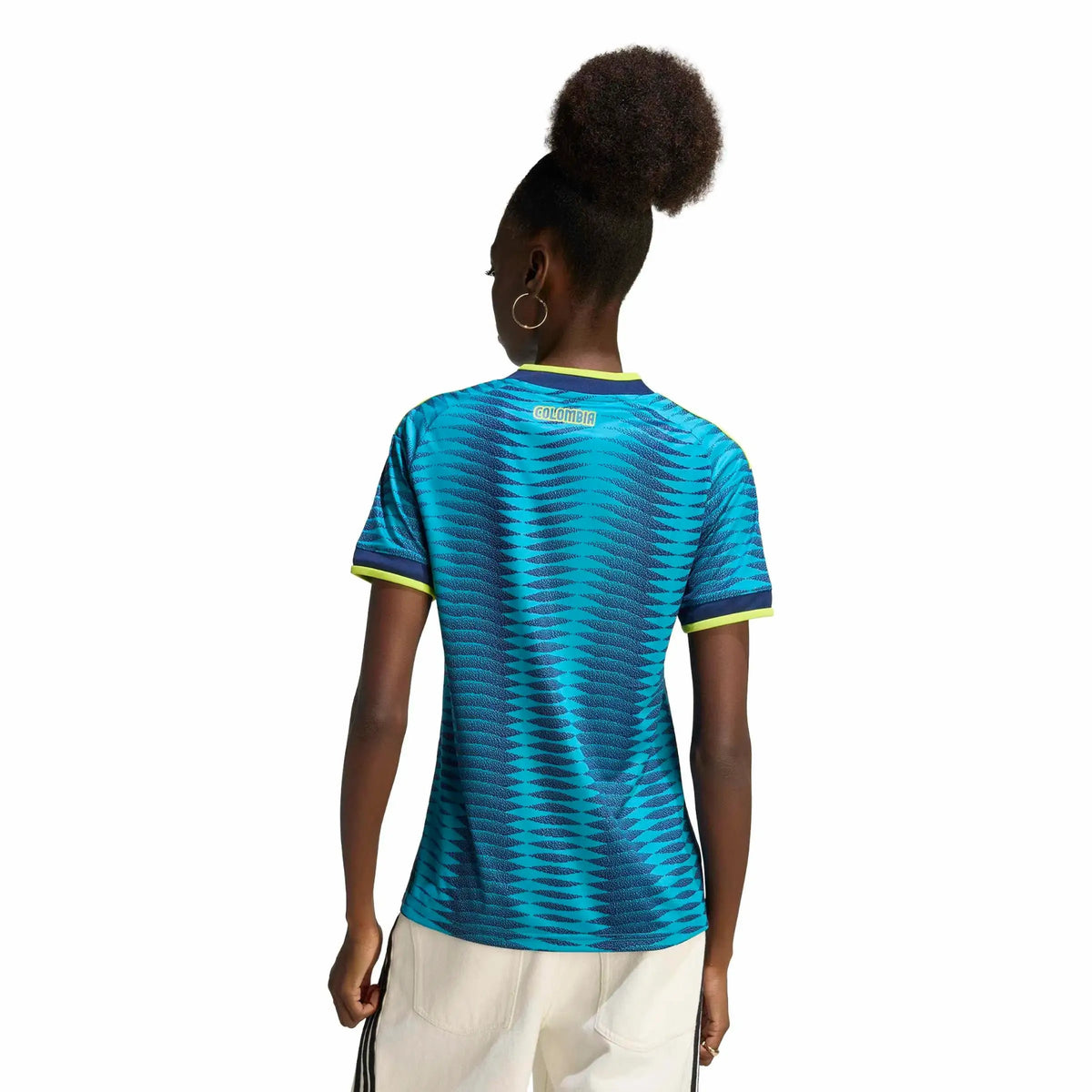 adidas 2026 Colombia Women's Stadium Away Soccer Jersey (Custom)