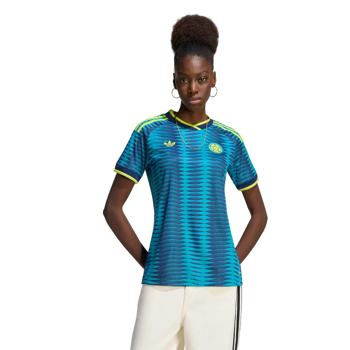 adidas 2026 Colombia Women's Stadium Away Soccer Jersey (Custom)