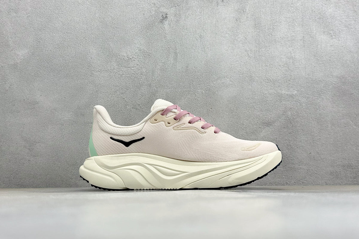HOKA Arahi 8 Cream Mint Green Women Stability Running Shoes