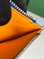 INSERT LOUISE 21 IN TORY BLUE GOYARDINE CANVAS