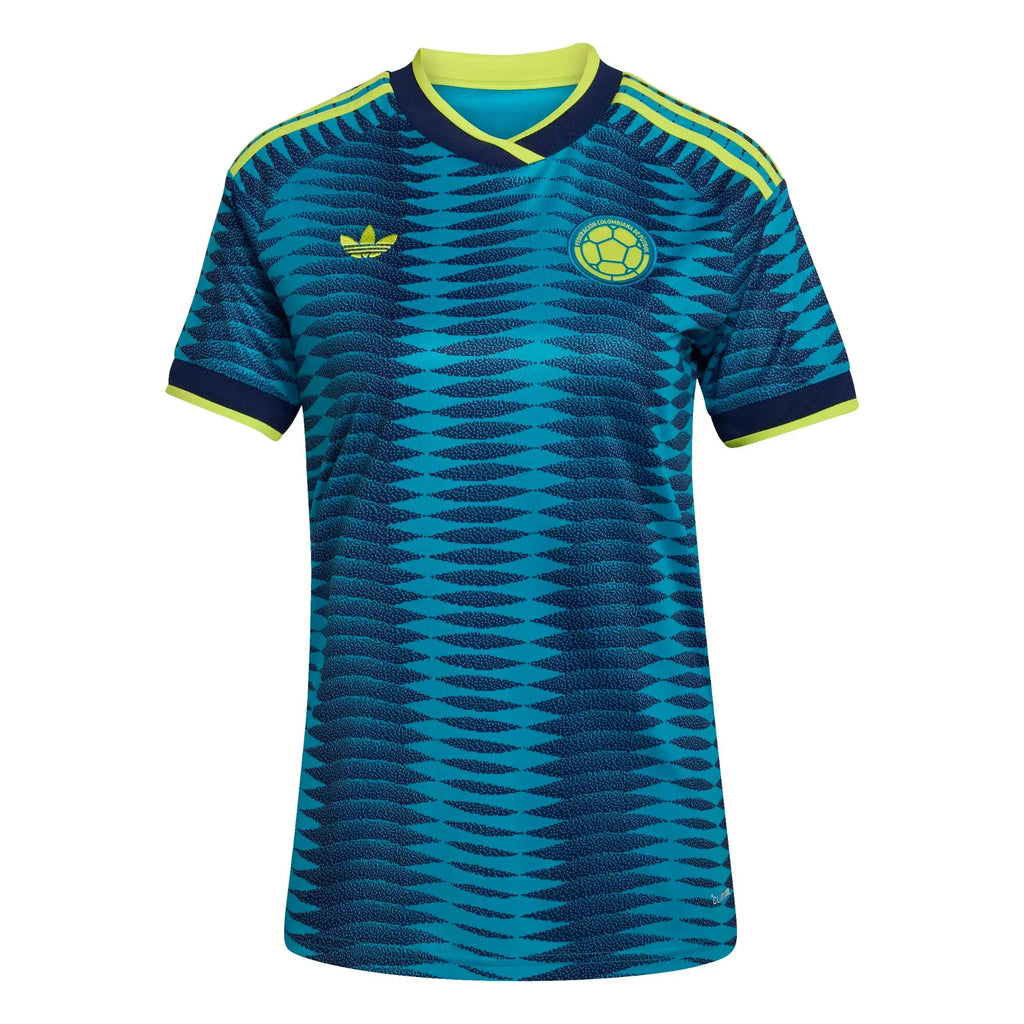 adidas 2026 Colombia Women's Stadium Away Soccer Jersey (Custom)