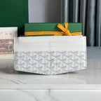 INSERT LOUISE 21 IN WHITE GOYARDINE CANVAS