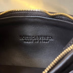 MEDIUM GEMELLI 36 CHOCOLATE LAMBSKIN