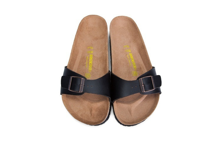 Birkenstock Madrid Slide Sandal Black