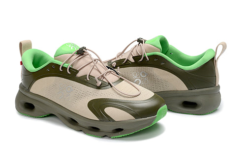 On x LOEWE Cloudsolo Khaki Green/Sand