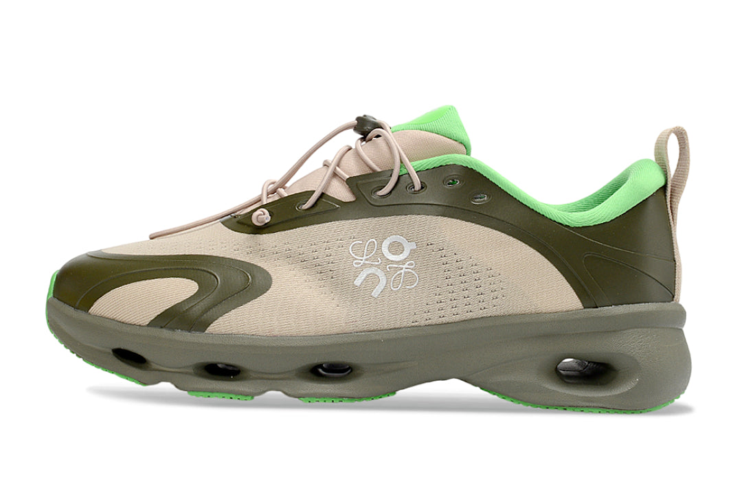 On x LOEWE Cloudsolo Khaki Green/Sand
