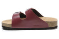 Birkenstock Arizona (Burgundy / Maroon Birko-Flor / Synthetic Leather)