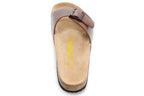 Birkenstock Madrid Slide Sandal Dark Brown / Habana