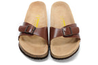 Birkenstock Madrid Slide Sandal Dark Brown / Habana