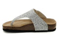 Birkenstock Gizeh Thong Sandal White Marble Print