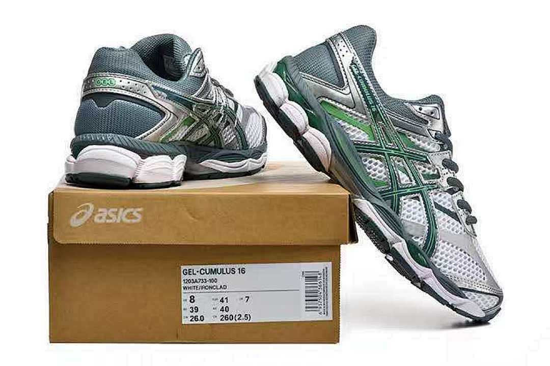 ASICS Gel-Cumulus 16 White Ironclad