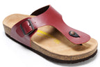 BIRKENSTOCK Gizeh Smooth Leather Bordeaux / Burgundy Red