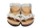 Birkenstock Mayari Sandal White Marble Print