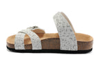 Birkenstock Mayari Sandal White Marble Print