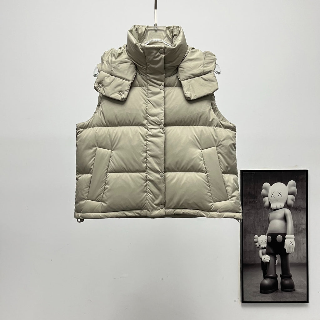 lululemon Women's Wunder Puff Water-Repellent Cropped Down Vest in Trench