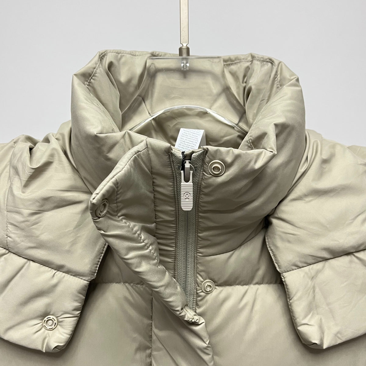 lululemon Women's Wunder Puff Water-Repellent Cropped Down Vest in Trench
