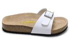 Birkenstock Madrid Slide Sandal White