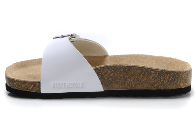 Birkenstock Madrid Slide Sandal White