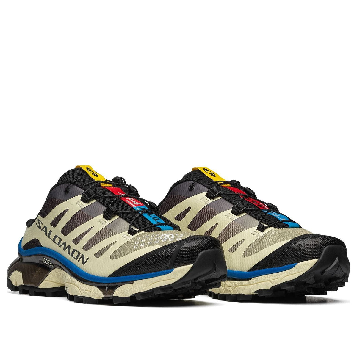 SALOMON x MM6 Maison Margiela XT-4 Mule 'Transparent Yellow Lapis Blu'