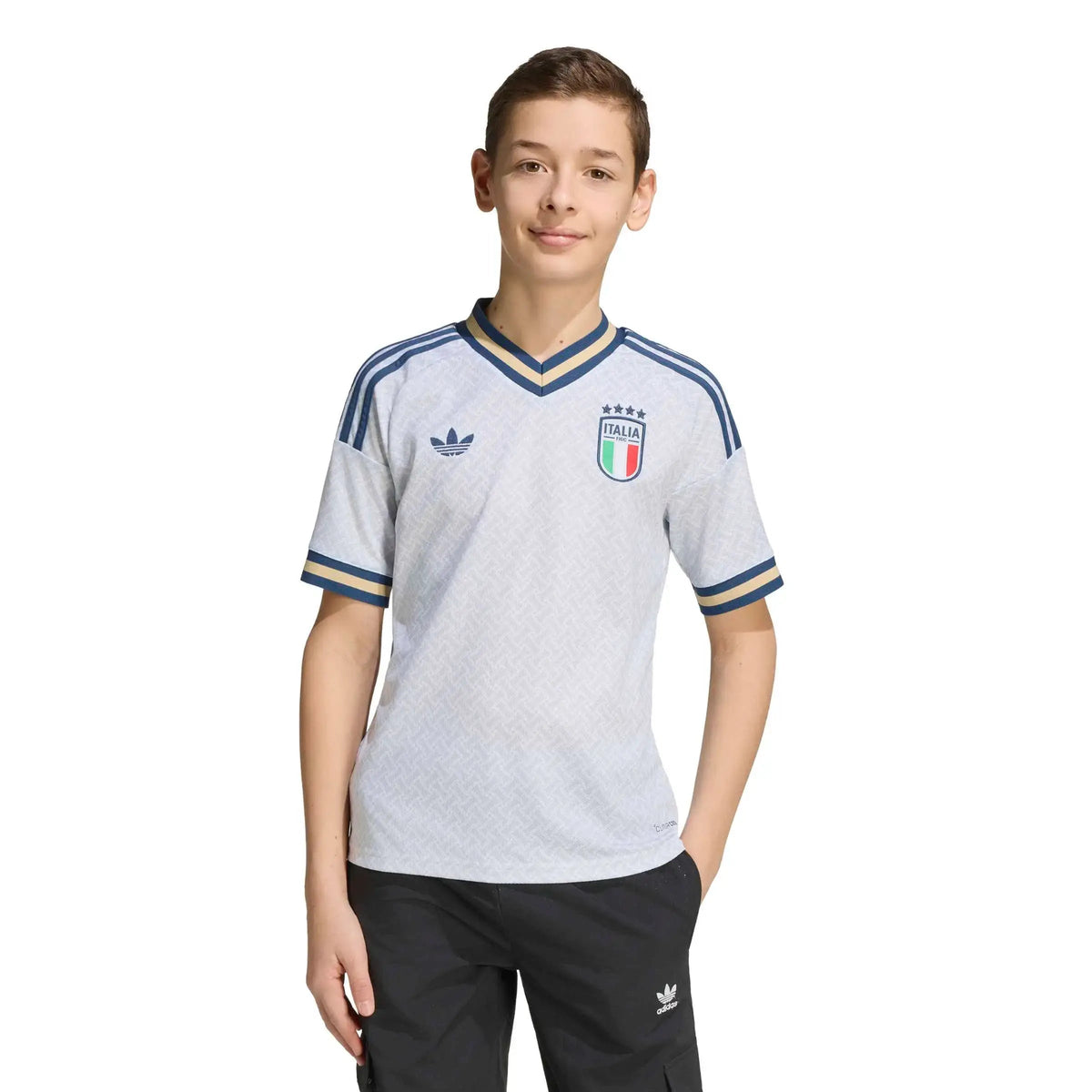 adidas 2026 Italy Youth Stadium Away Soccer Jersey (Custom)