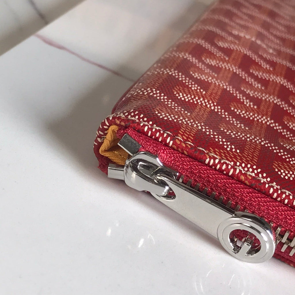 SÉNAT MGM POUCH 40 IN MONZA RED GOYARDINE CANVAS