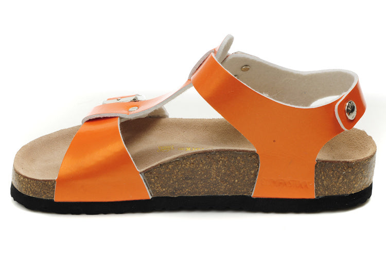 Birkenstock Lindan Sandal Orange Patent