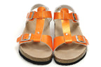 Birkenstock Lindan Sandal Orange Patent
