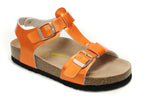 Birkenstock Lindan Sandal Orange Patent