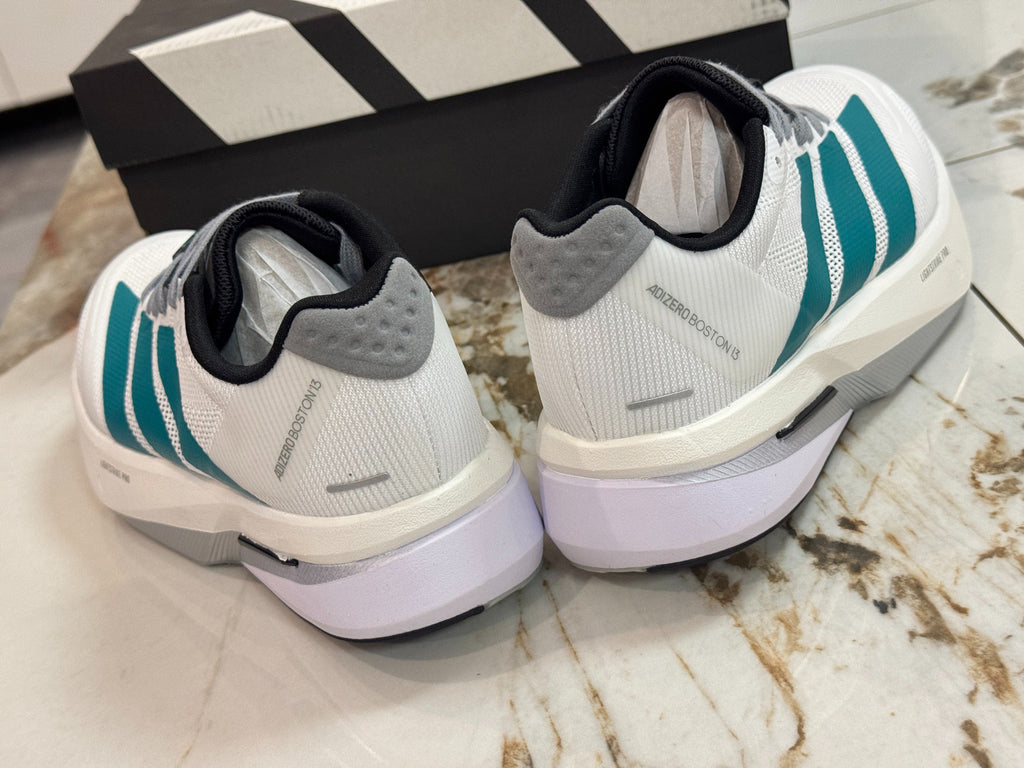 adidas Adizero Boston 13 "White Pure Teal"
