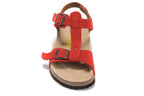 Birkenstock Lindan Sandal Red Suede