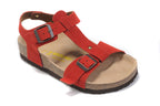 Birkenstock Lindan Sandal Red Suede