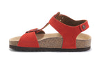 Birkenstock Lindan Sandal Red Suede