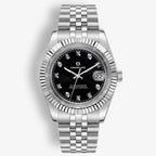 Classic Date – Black Oyster Gem Dial