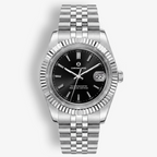 Classic Date – Black Sunburst Dial