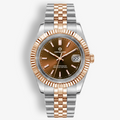 Classic Date – Chocolate Sunburst Dial