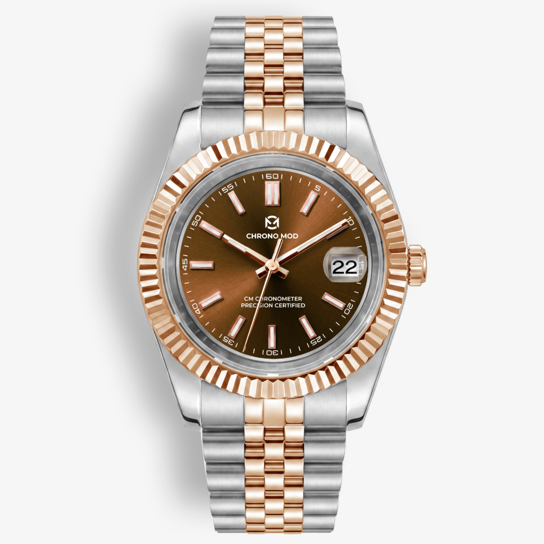 Classic Date – Chocolate Sunburst Dial