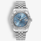 Classic Date – Light Blue Roman Dial