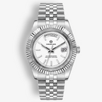 Classic Date – White Day-Date Sunburst