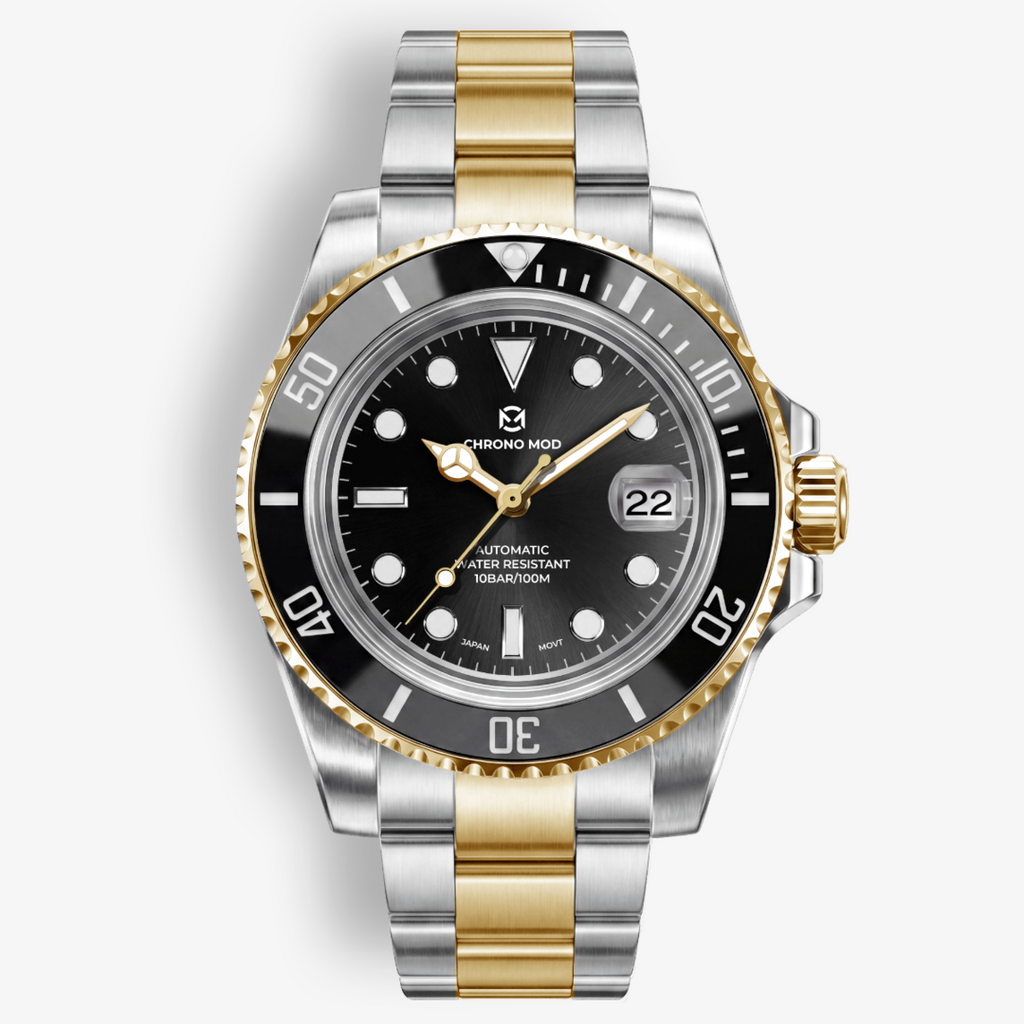 DeptMaster – Black Rolesor Gold Diver