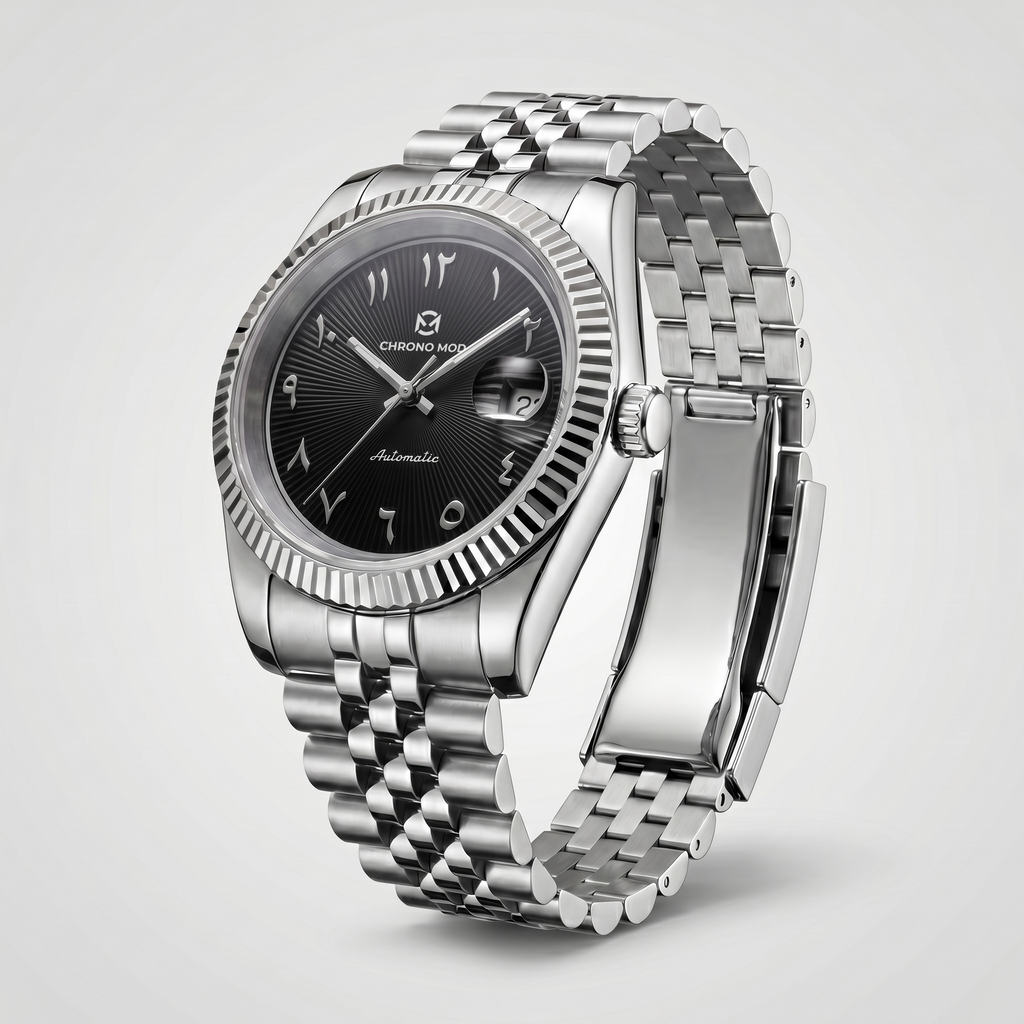 Classic Date – Black Arabic Dial