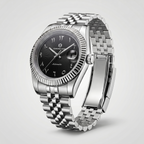 Classic Date – Black Arabic Dial
