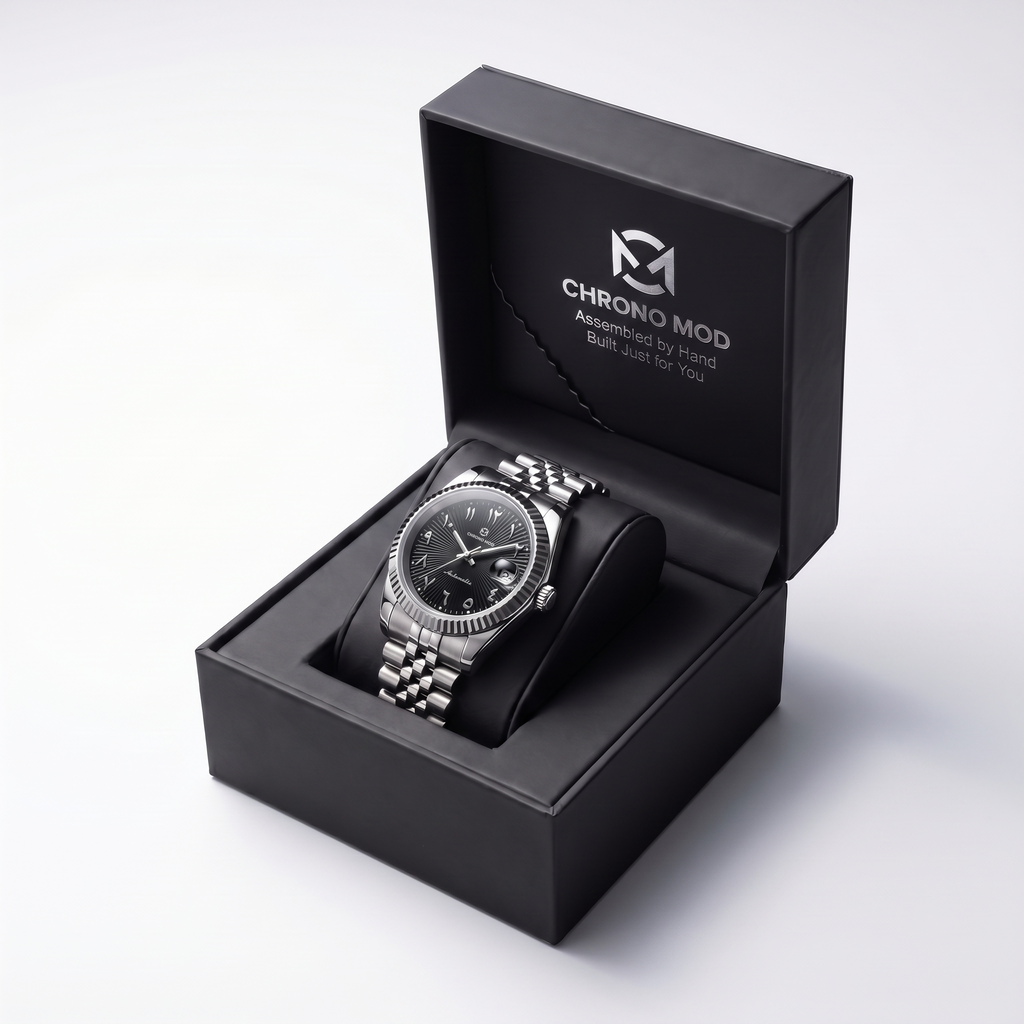 Classic Date – Black Arabic Dial