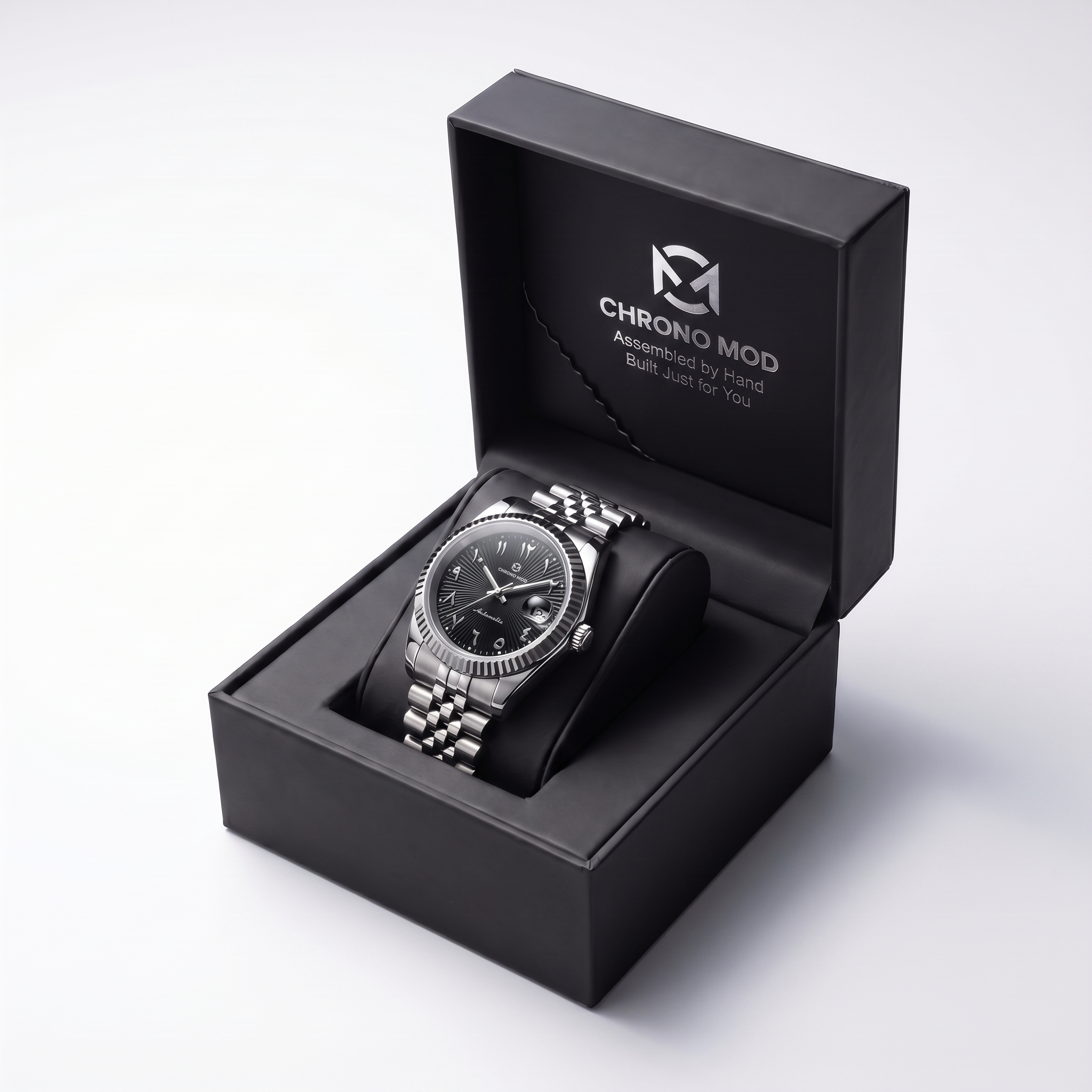 Classic Date – Black Arabic Dial