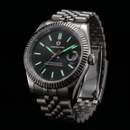 Classic Date – Black Sunburst Dial