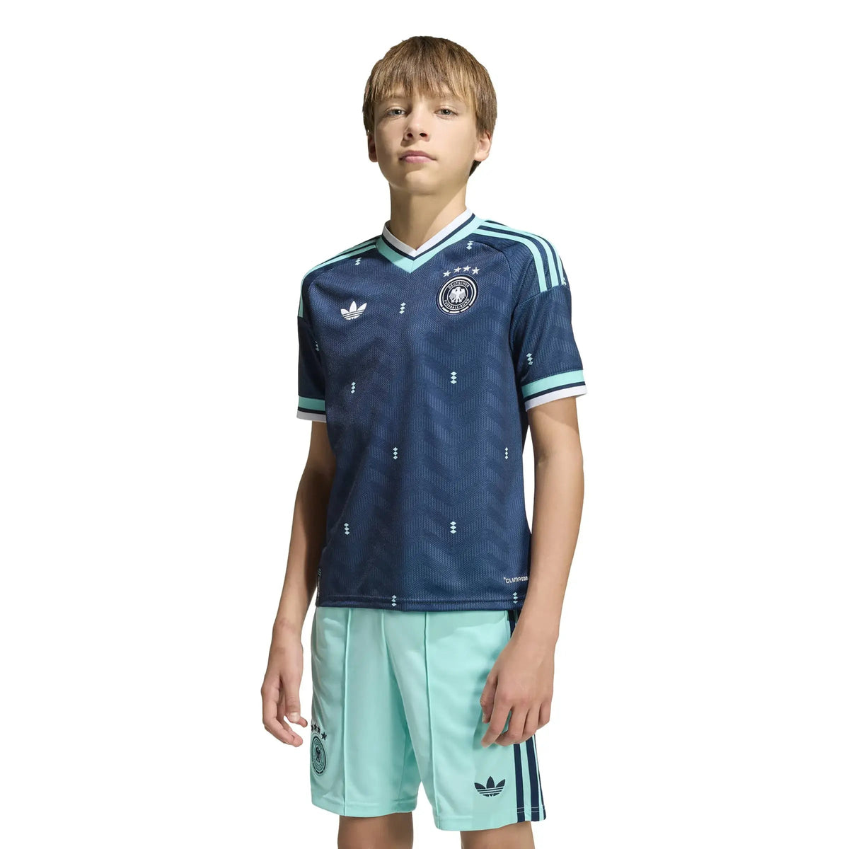 adidas 2026 Germany Youth Stadium Away Soccer Jersey (Custom)
