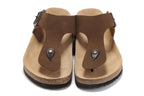 Birkenstock Gizeh Mocha Brown Birko-Flor / Nubuck Sandals