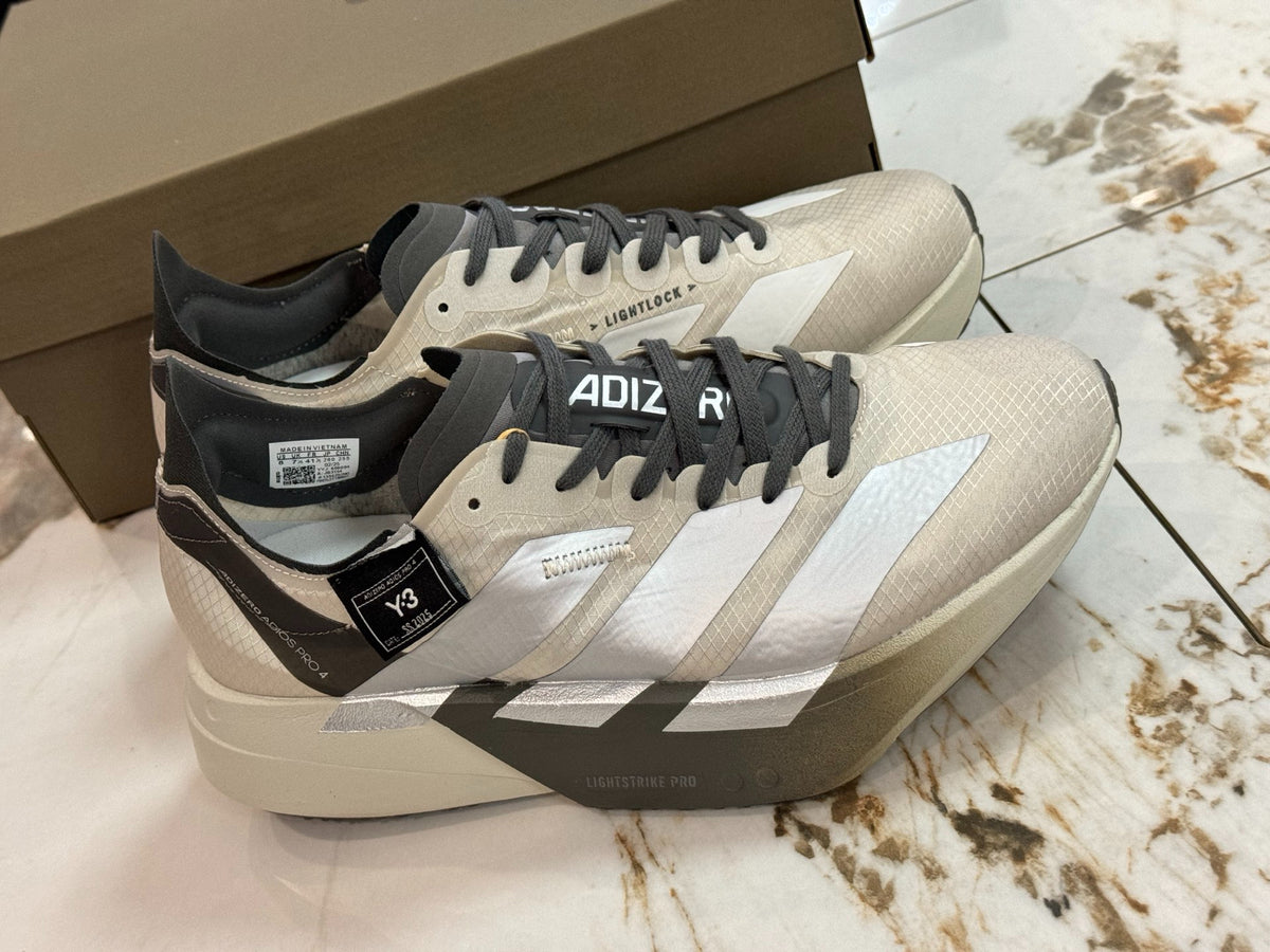 adidas Y-3 Adios Pro 4 Running Shoes - Alumina / Cinder / Core Black