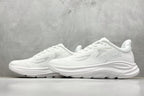 HOKA Clifton 10 Triple White Cushioned Road Running Sneakers