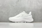 HOKA Clifton 10 Triple White Cushioned Road Running Sneakers