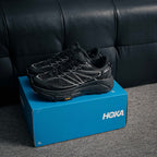 HOKA Mafate Speed 2 "Triple Black" Low-Top Trail & Lifestyle Sneakers